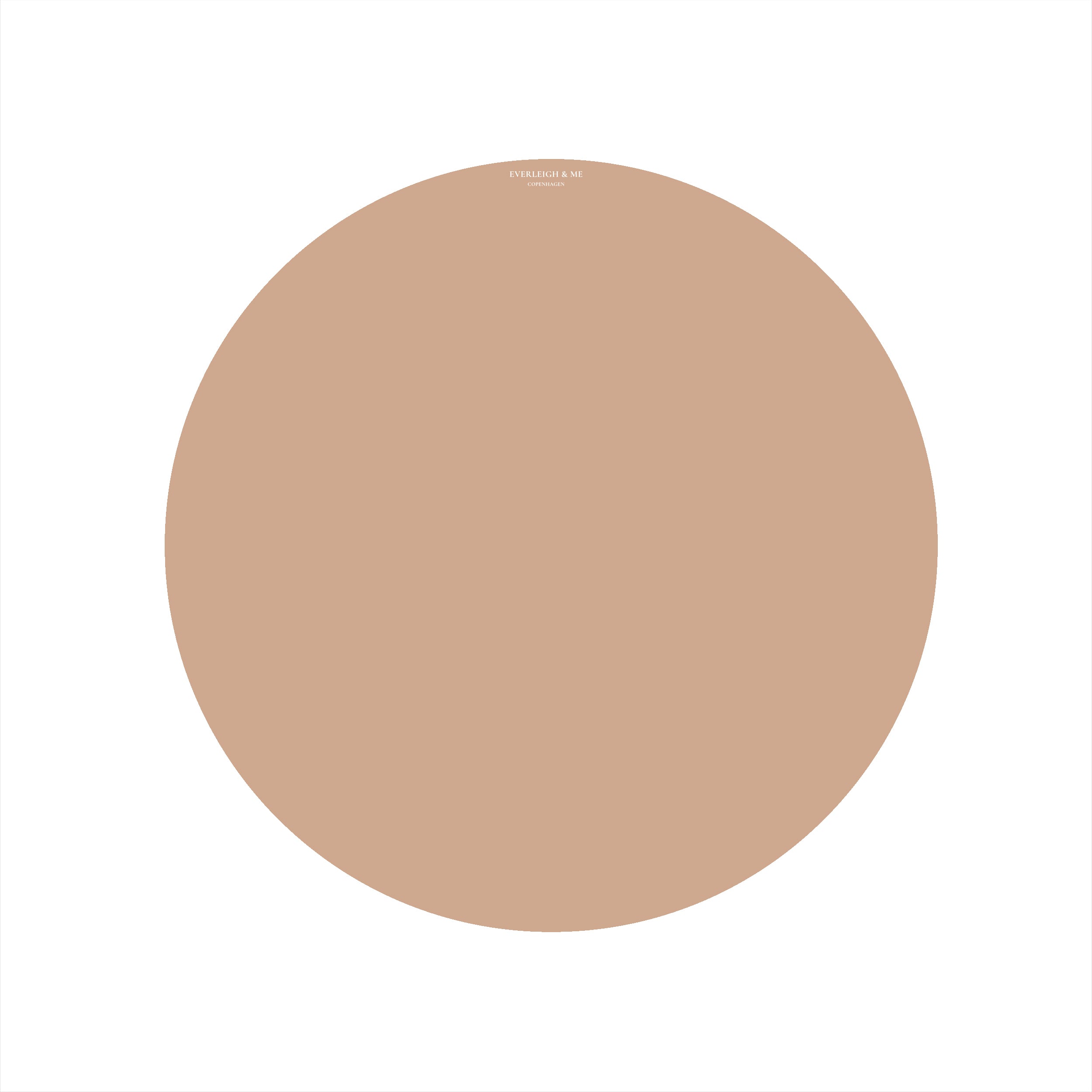 High Chair Floor Mat - Rust