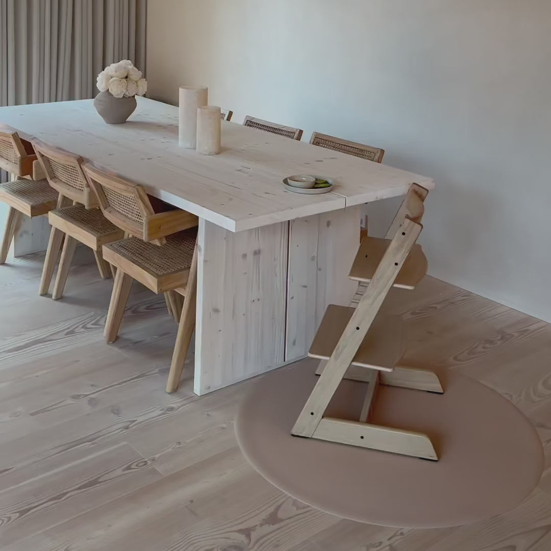 High Chair Floor Mat - Clay