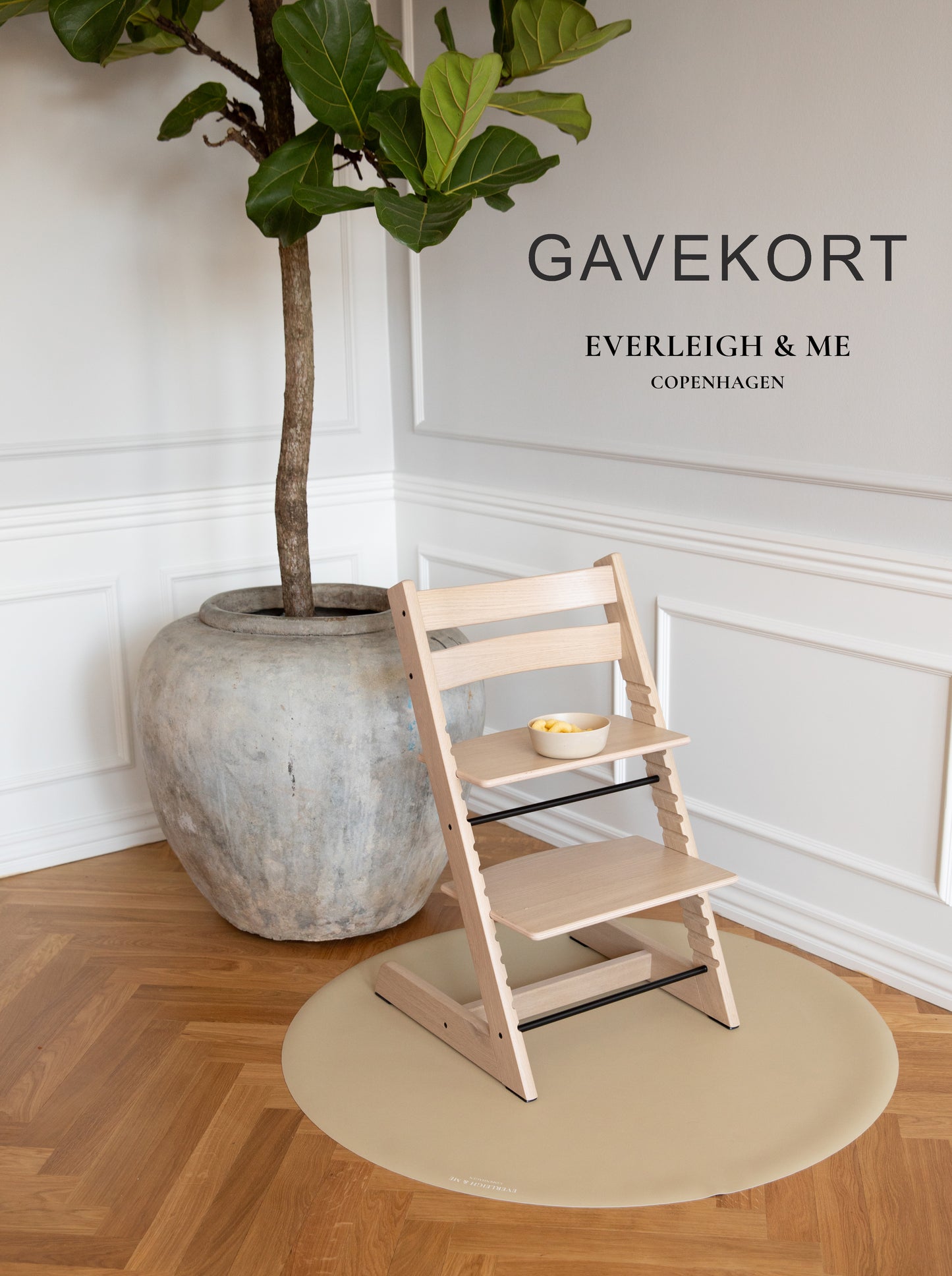 Køb et gavekort til danske børnebrand Everleigh and Me og forkæl en du holder af. Gavekortet er gyldig i 1 år og kan bruges på hele webshoppen.