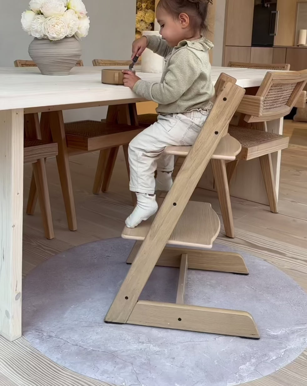 High Chair Floor Mat - Onyx